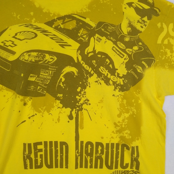 Vintage Chase Authentics Nascar Kevin Harvick Graphic T Shirt 2X - Picture 2 of 8